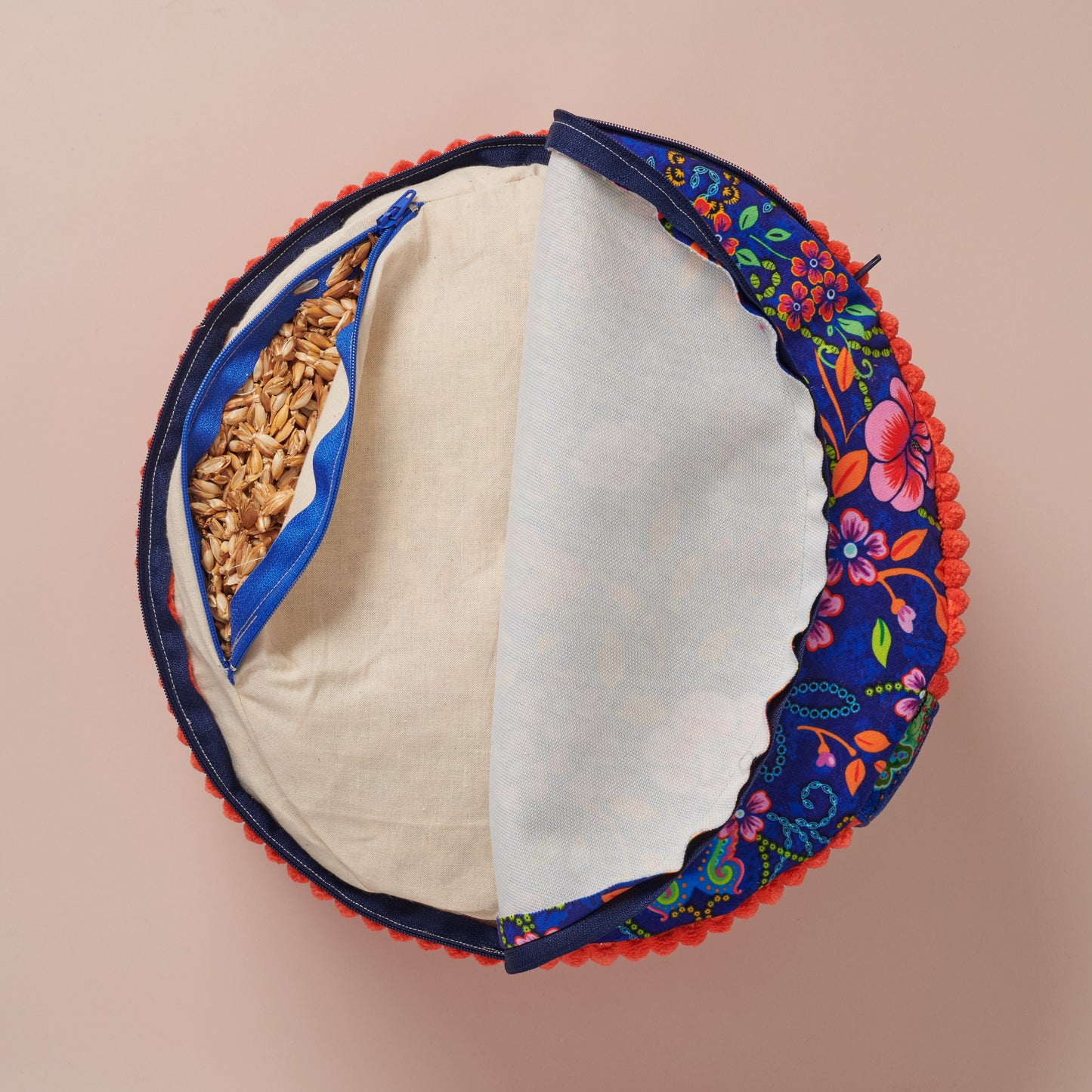 Rondo coussin de méditation haut hirondelles