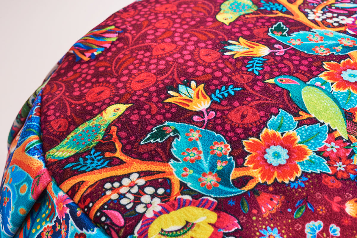 coussin de méditation velours o fil du zen de gros lan