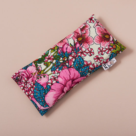 Coussin pour les yeux fleurs du jardin