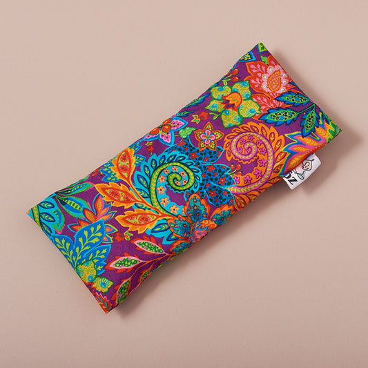 Coussin pour les yeux jungle india violet