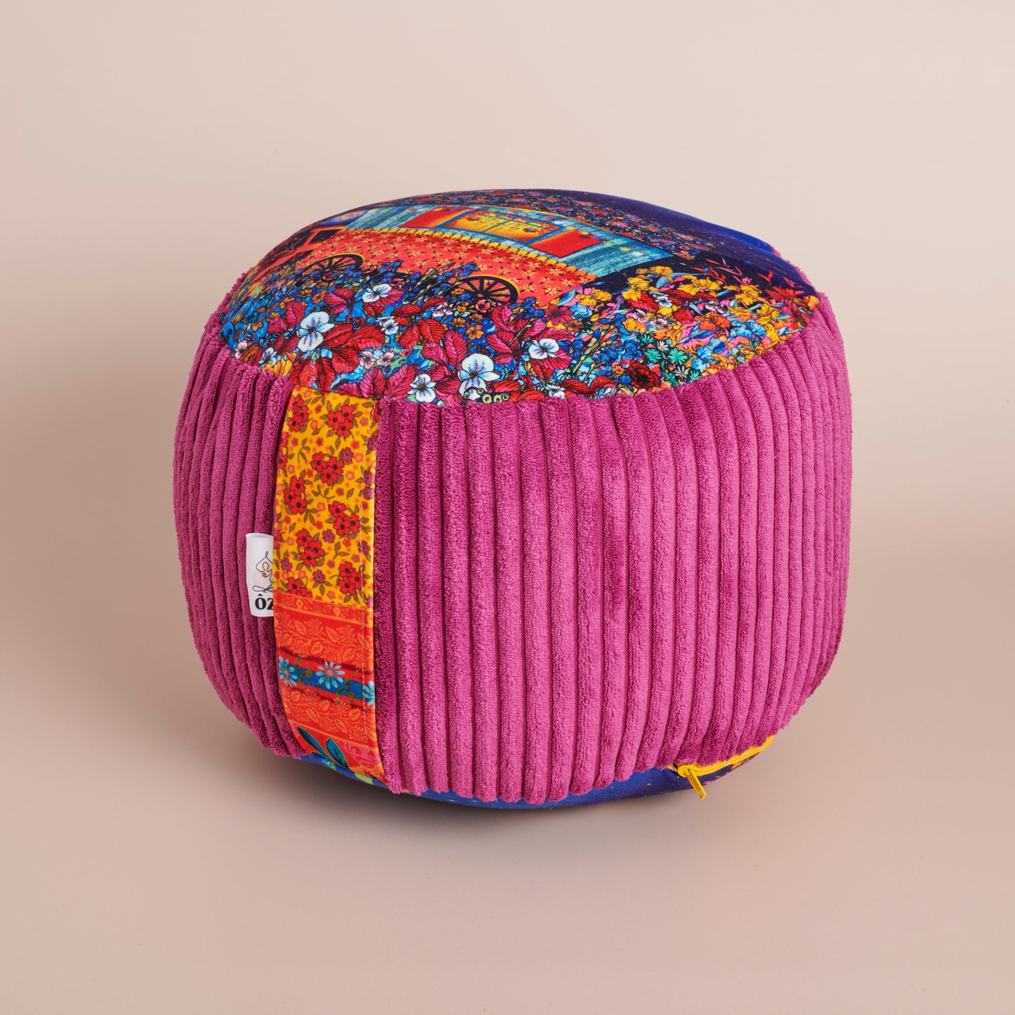 Rondo coussin de méditation haut voyage bohème