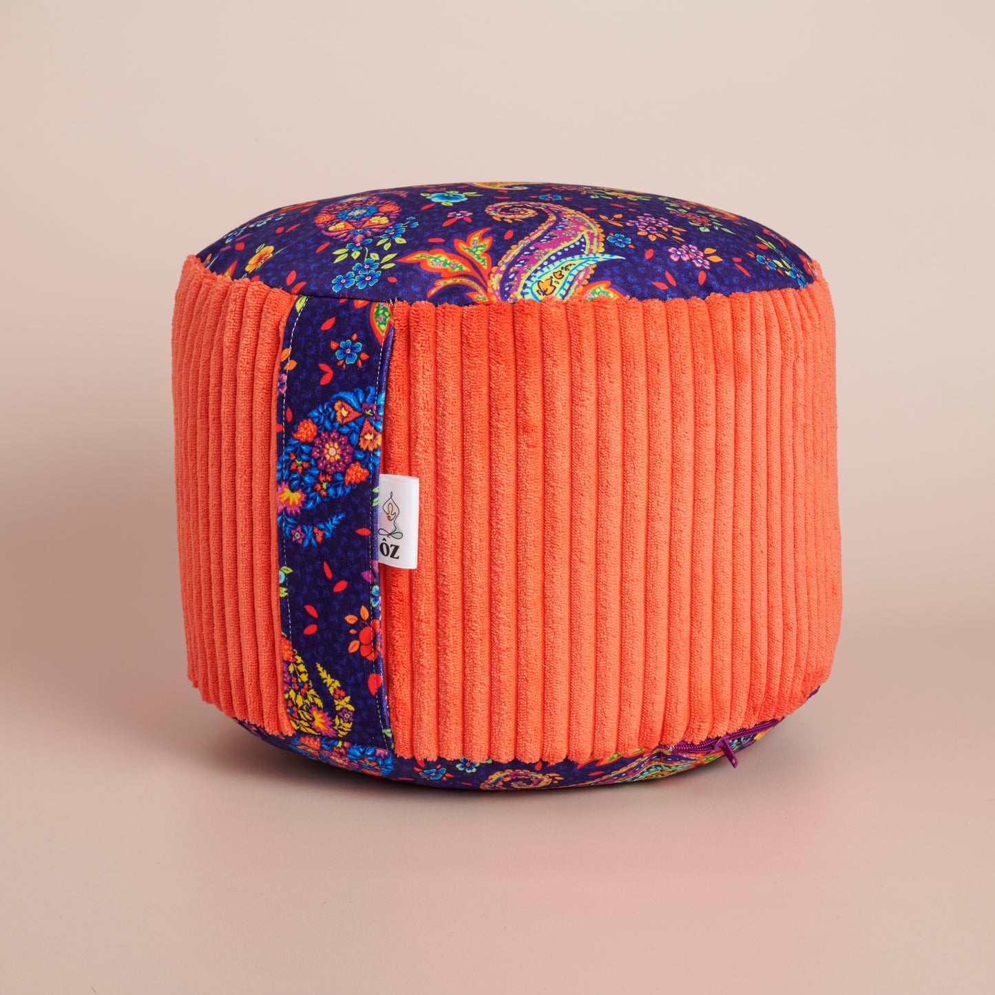 Rondo coussin de méditation haut nuit indienne