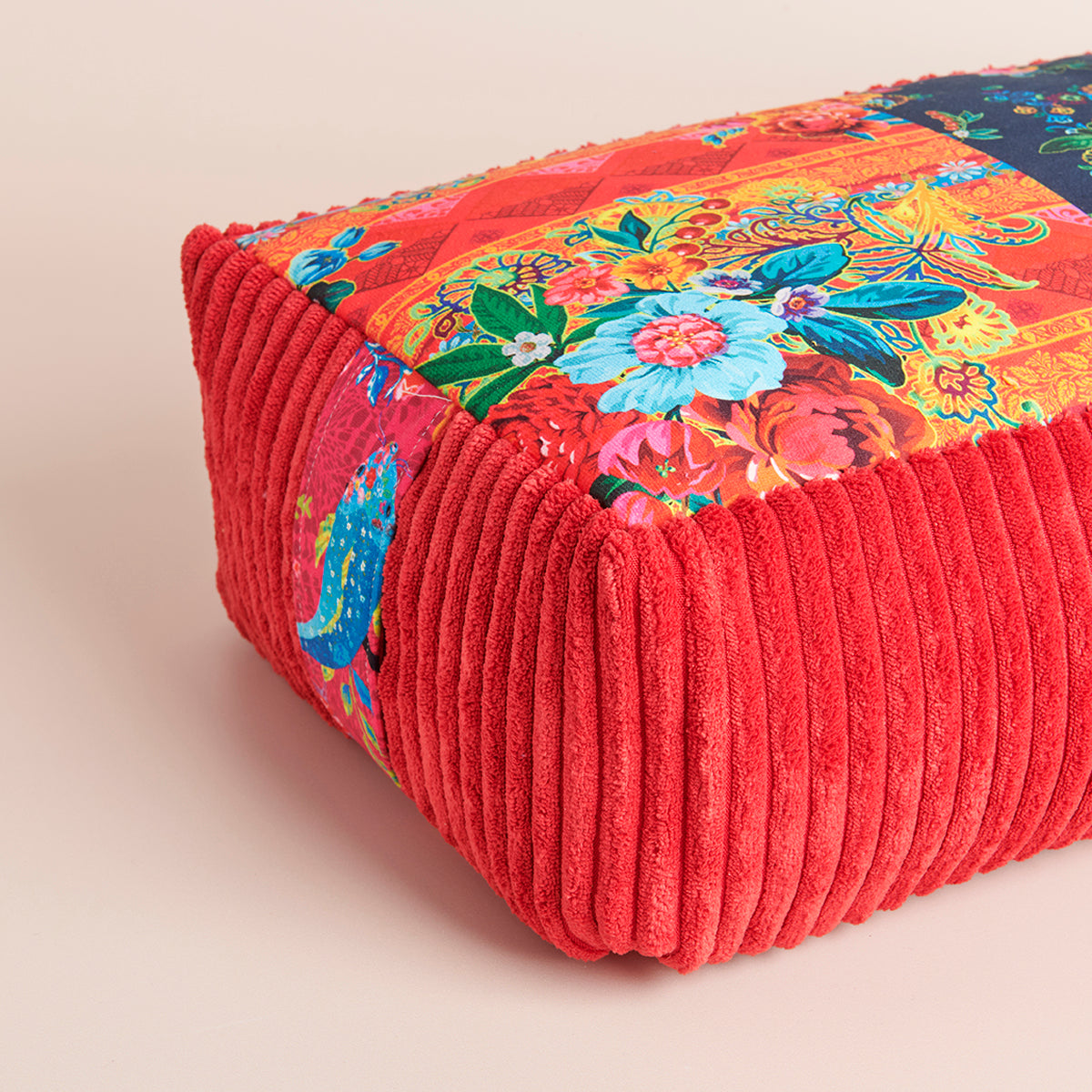 Bolster rectangulaire traversin de yoga Martin pêcheur