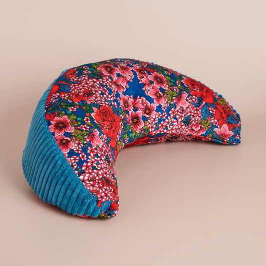 Zafu demi lune XL coussin de méditation demi lune eden