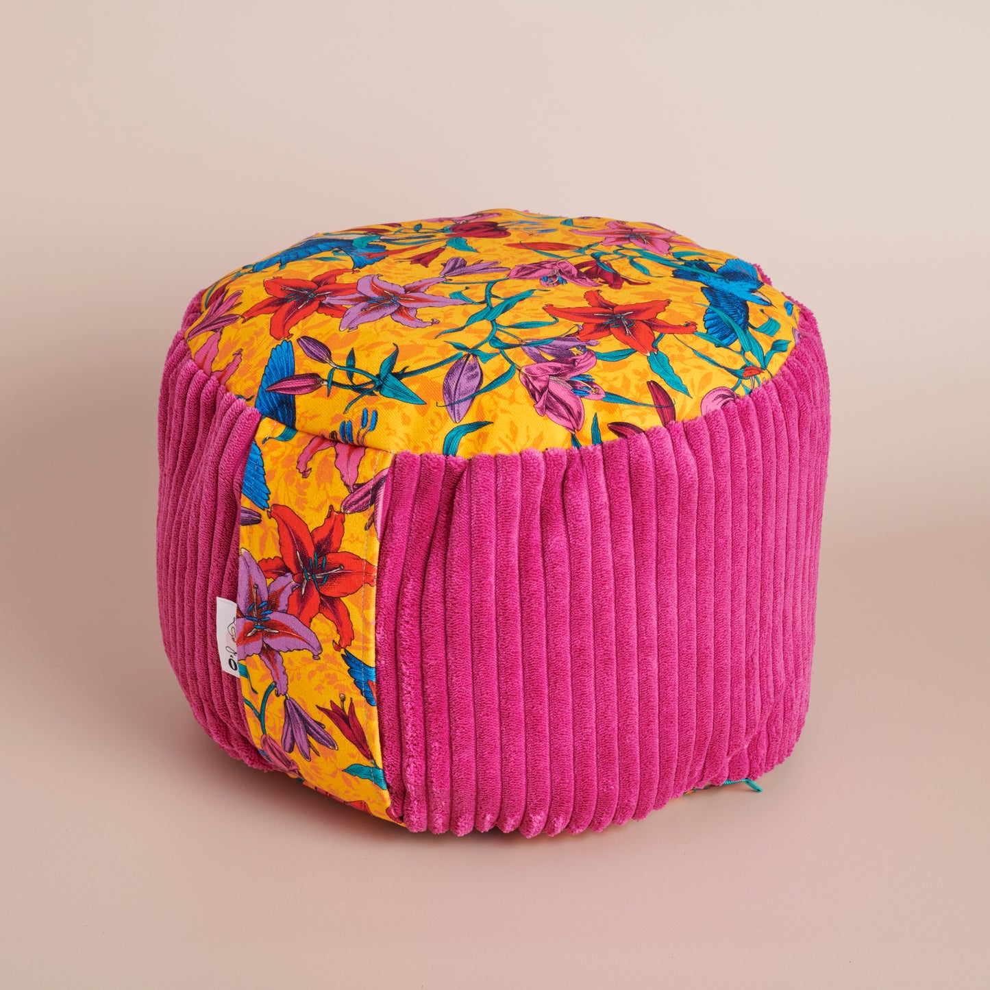 Rondo coussin de méditation haut hirondelles