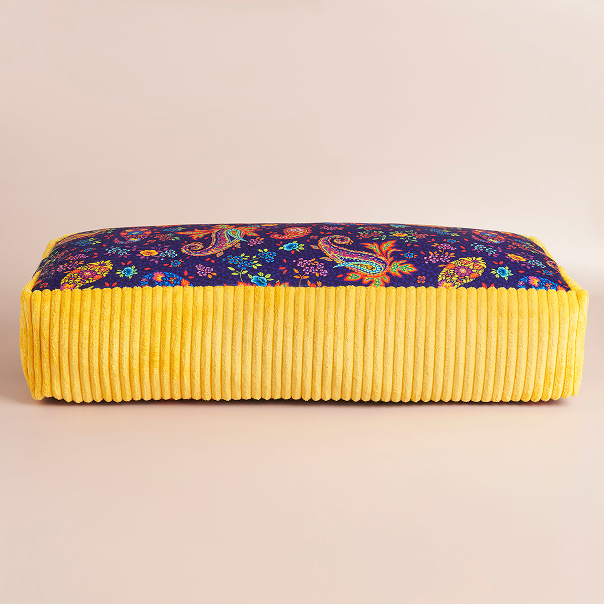 Bolster rectangulaire traversin de yoga nuit indienne