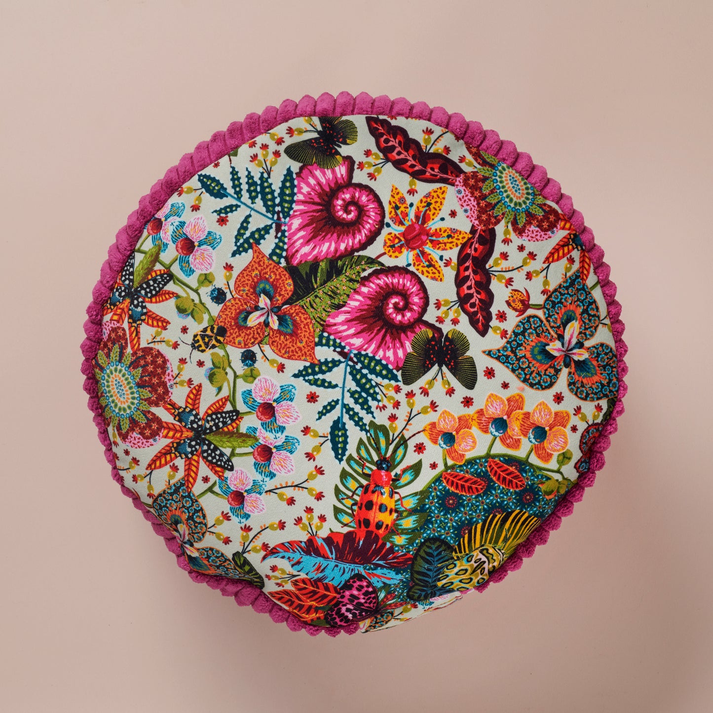 Rondo coussin de méditation haut Amazonie vert amande