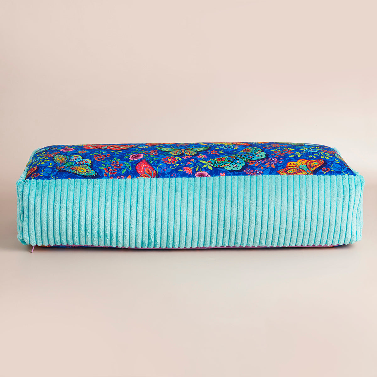Bolster rectangulaire traversin de yoga papillons
